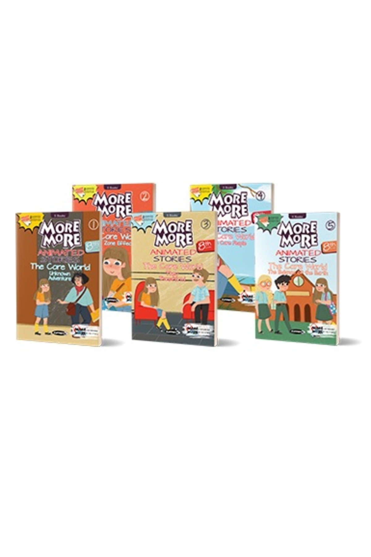 1_org_zoom 2025 8. Sınıf Lgs More More Hikaye Seti 5 Kitap - Görsel 1