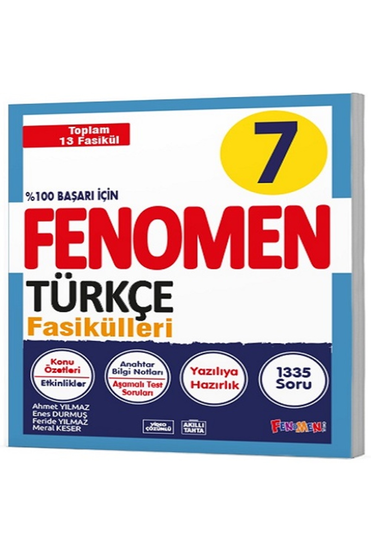 1_org_zoom Fenomen Okul 2024 7. Sınıf Türkçe Fasikül Seti - Görsel 1
