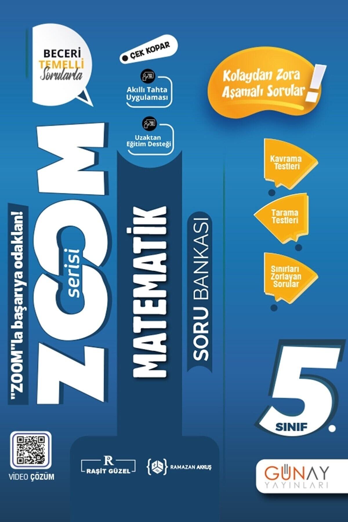 1_org_zoom Günay Yayınları Zoom Serisi 5. Sınıf Matematik Yeni Nesil Soru Bankası - Görsel 1