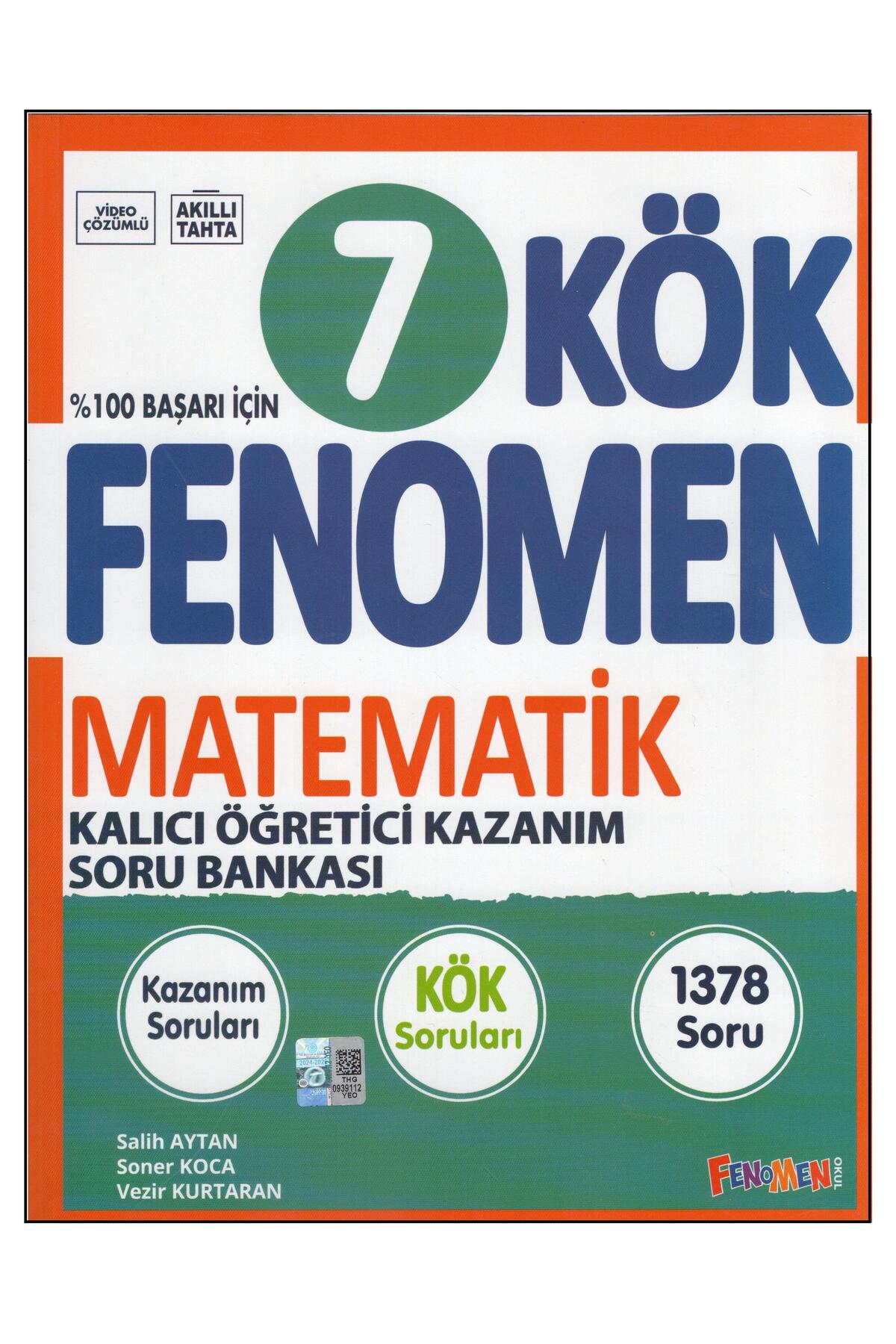 1_org_zoom FENOMEN 7.SINIF KÖK MATEMATİK SORU BANKASI - Görsel 1
