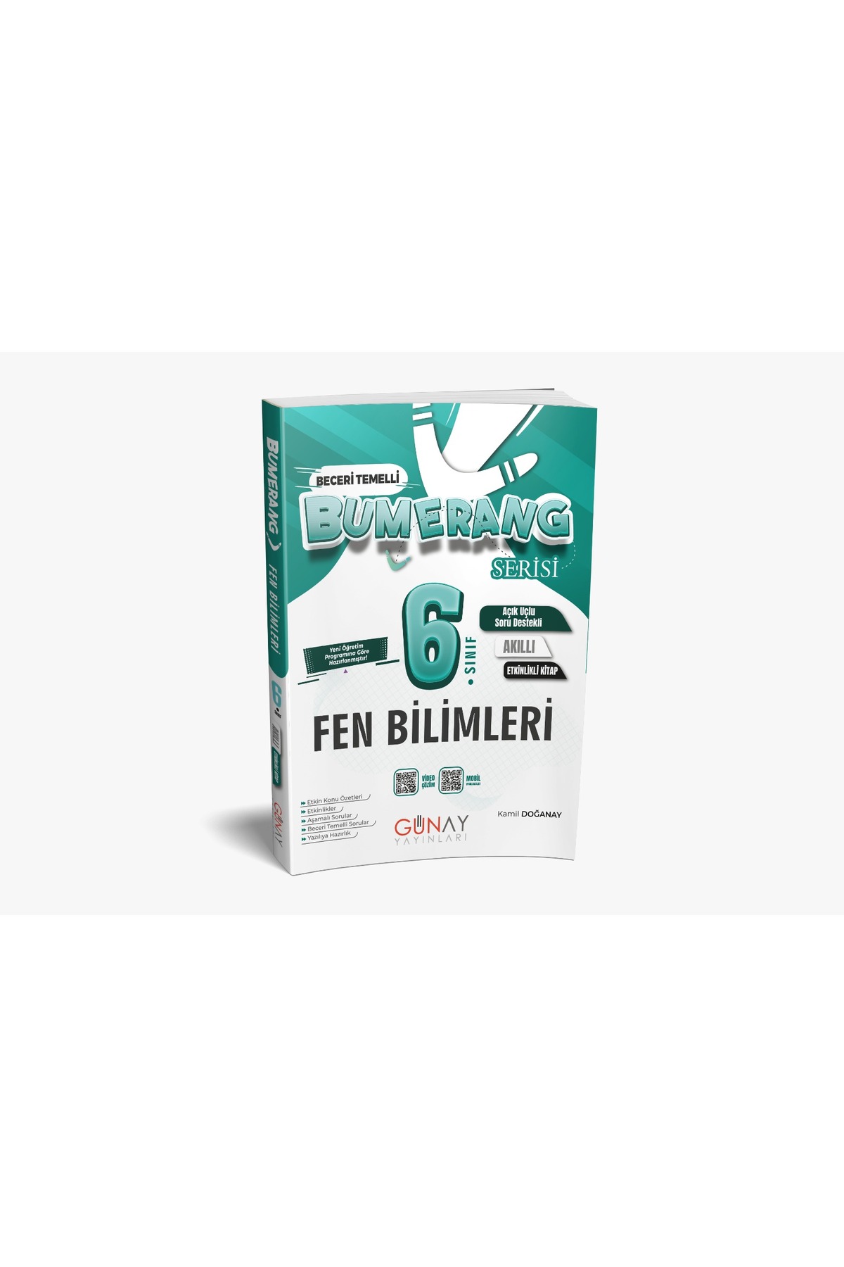 1_org_zoom Günay Yayınları 6. Sınıf Bumerang Fen Bilimleri (GÜNCEL MÜFREDAT) - Görsel 1
