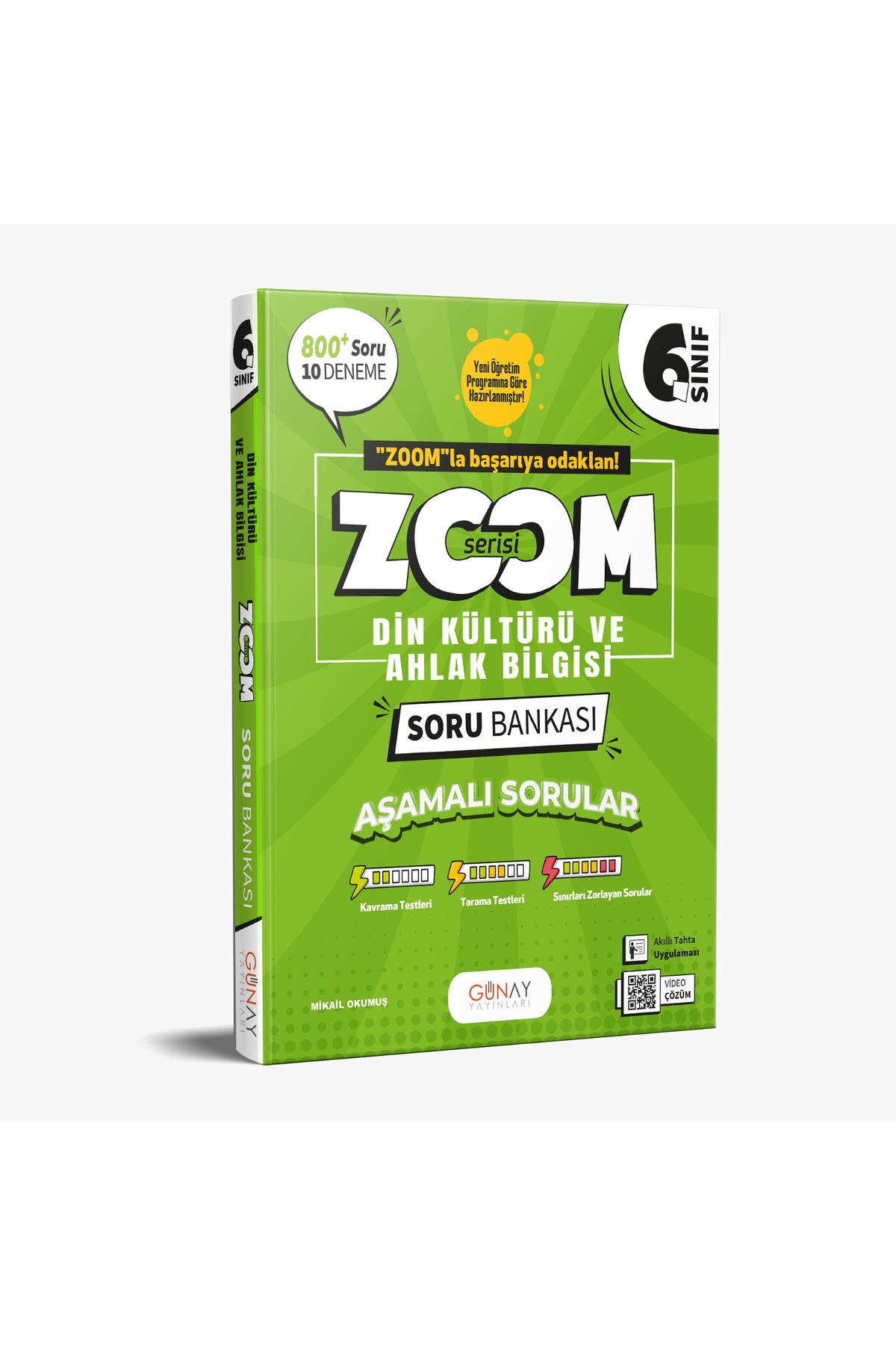 1_org_zoom GÜNAY YAYINLARI 6. SINIF ZOOM DİN KÜLTÜRÜ VE AHLAK BİLGİSİ SORU BANKASI (YENİ MÜFREDAT) - Görsel 1