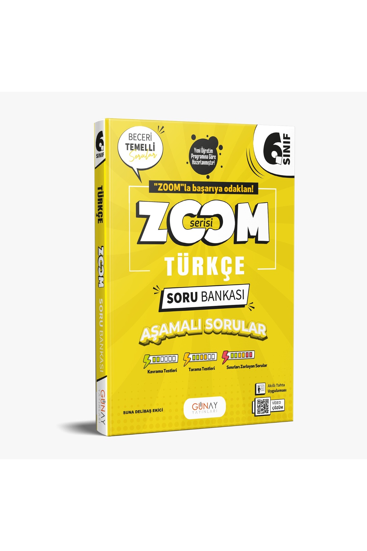 1_org_zoom GÜNAY YAYINLARI 6. SINIF ZOOM TÜRKÇE SORU BANKASI (YENİ MÜFREDAT) - Görsel 1