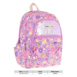 Kids Kız Çocuk (Lila - Pullu Sweet Desenli) Dört Gözlü Okul Sırt Çantası - L5215 - Görsel 4