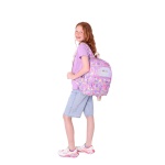 Kids Kız Çocuk (Lila - Pullu Sweet Desenli) Dört Gözlü Okul Sırt Çantası - L5215 - Görsel 7