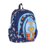 Kids Üç Gözlü (Erkek Çocuk) Okul Sırt Çantası (Roket Detaylı) - L5260