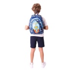 Kids Üç Gözlü (Erkek Çocuk) Okul Sırt Çantası (Roket Detaylı) - L5260 - Görsel 6