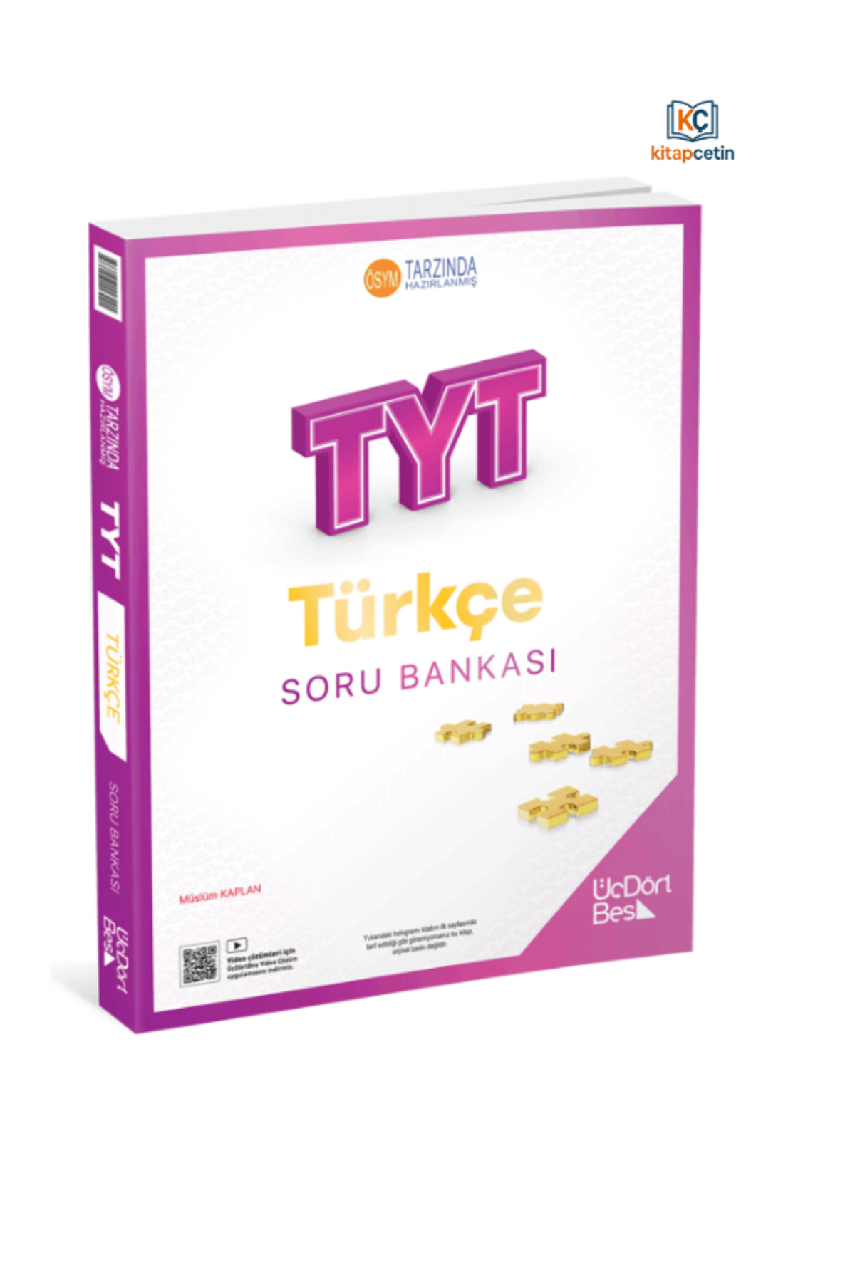 1_org_zoom Üç Dört Beş Yayıncılık 345 TYT Türkçe Soru Bankası YENİ - Görsel 1