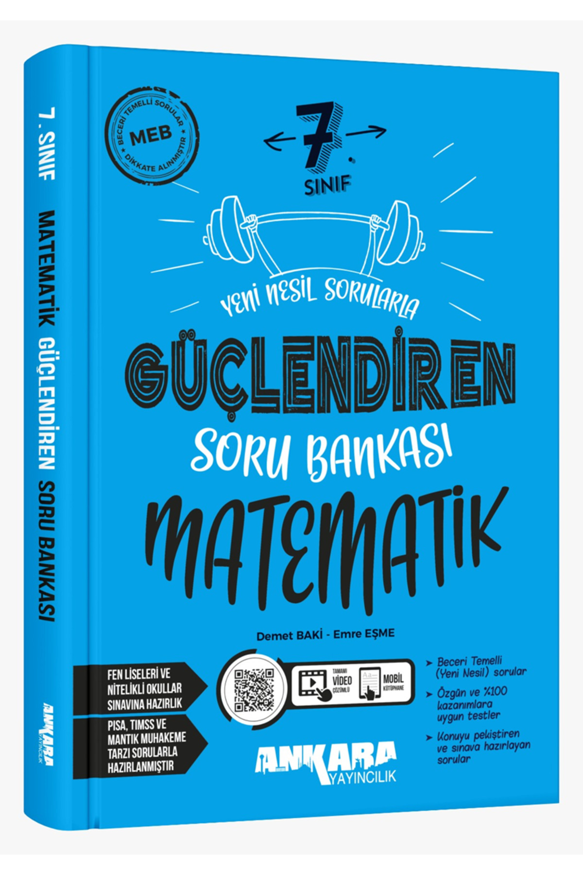 1_org_zoom Ankara Yayıncılık 7. Sınıf Güçlendiren Matematik Soru Bankası Güncel - Görsel 1