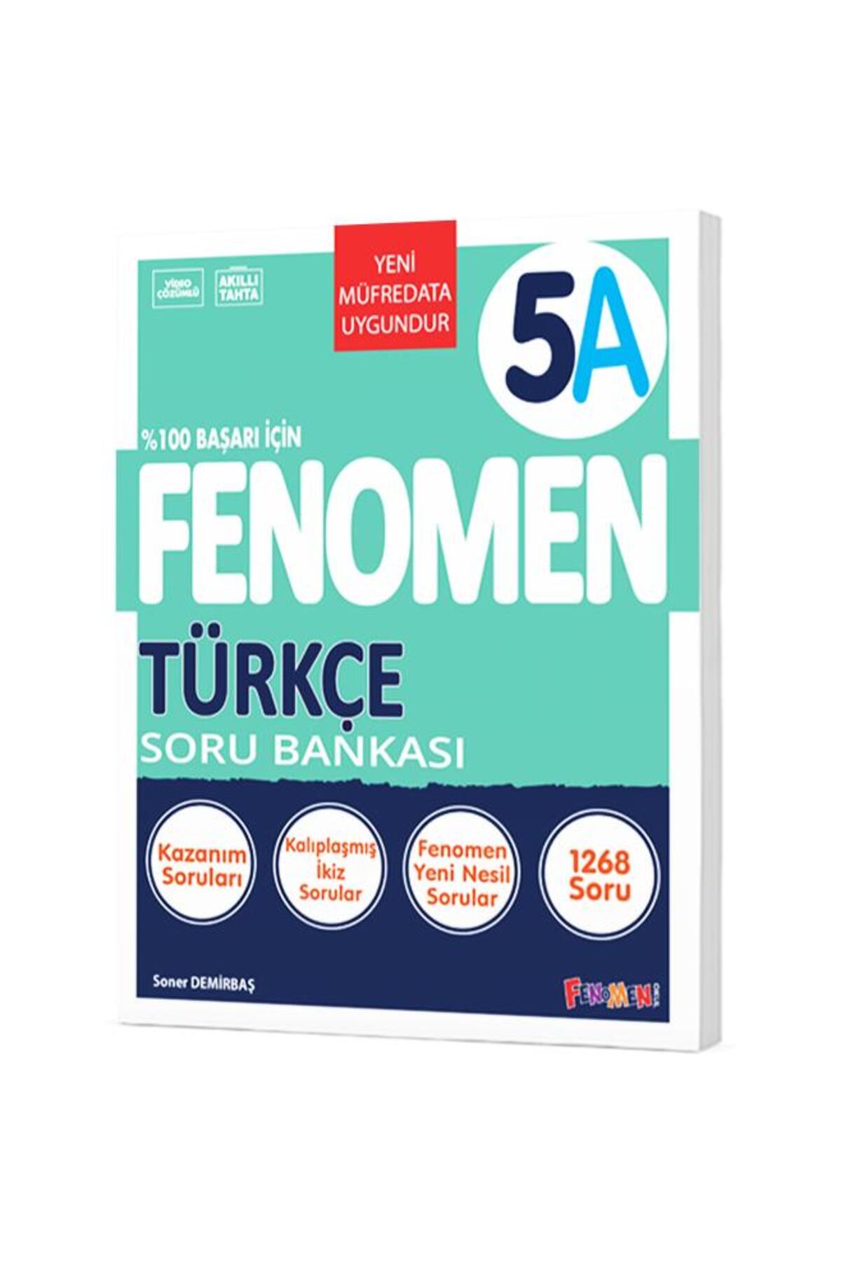 1_org_zoom Fenomen Yayınları 5. Sınıf Türkçe (A) Soru Bankası - Görsel 1