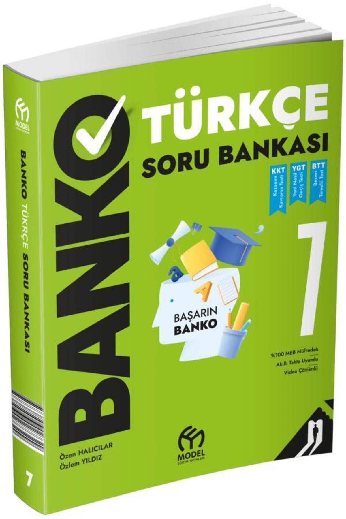 1_org_zoom Model Eğitim Yayıncılık 7. Sınıf Banko Türkçe Soru Bankası Güncel - Görsel 1