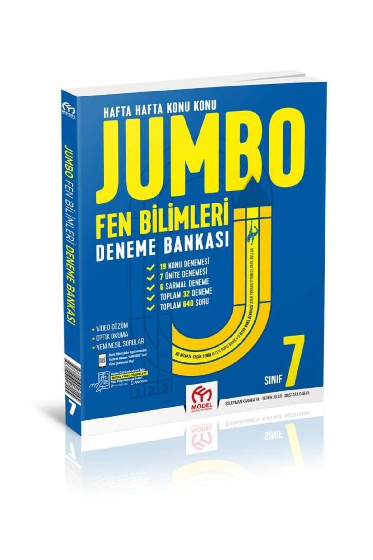 1_org_zoom Model Eğitim Yayınları 7. Sınıf Jumbo Fen Bilimleri Deneme Bankası Güncel - Görsel 1