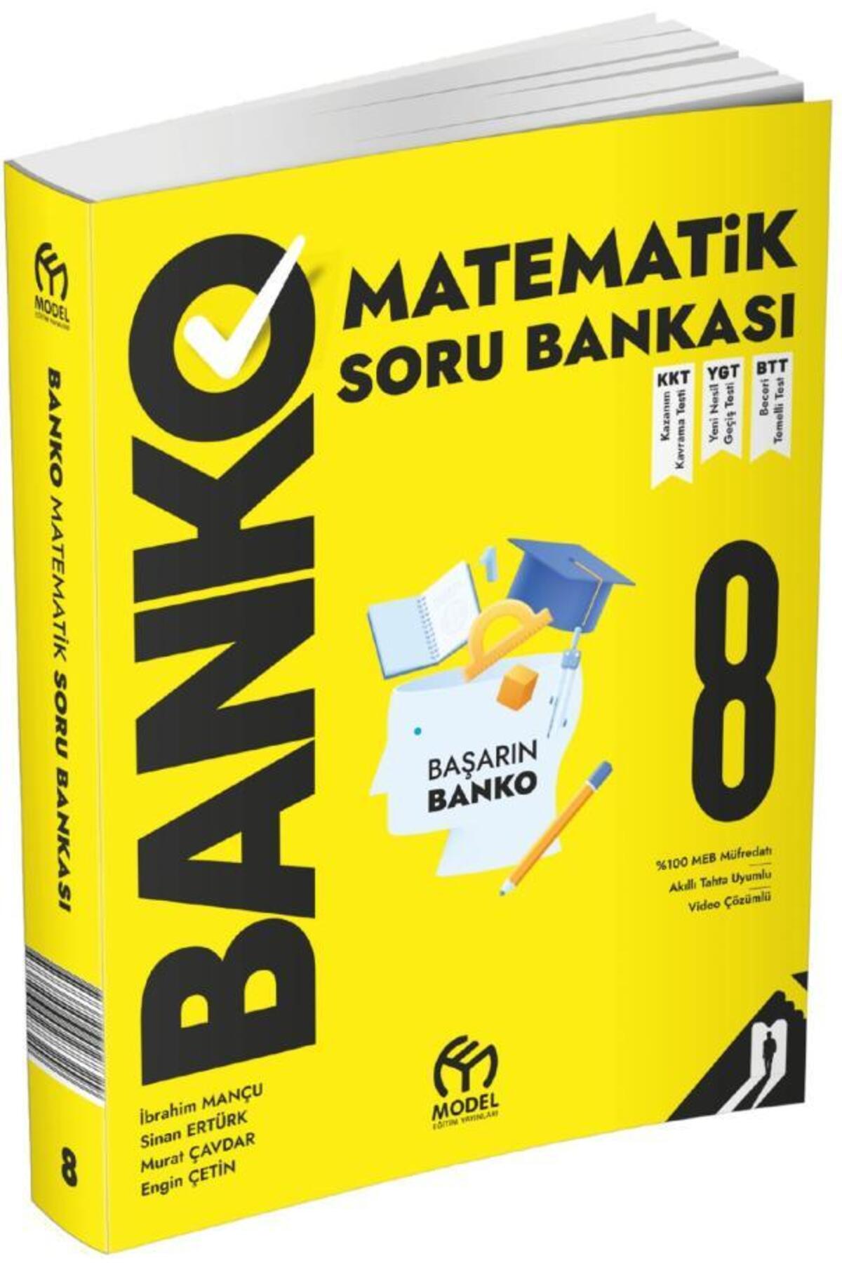 1_org_zoom Model Eğitim Yayıncılık 8. Sınıf Banko Matematik Soru Bankası Güncel - Görsel 1