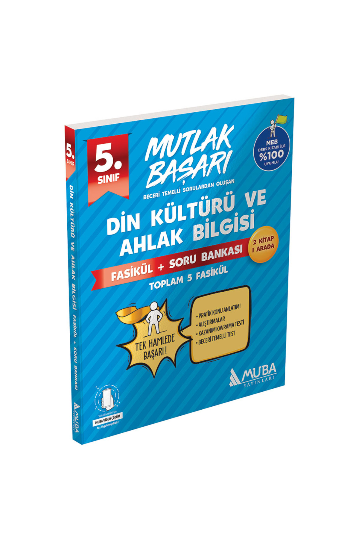 1_org_zoom Muba Yayınları Mutlak Başarı 5.Sınıf Din Kültürü Fasikül + Soru Bankası Güncel - Görsel 1