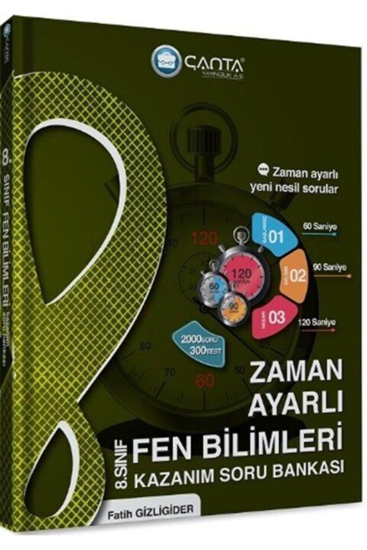 1_org_zoom Çanta Yayınları 8. Sınıf Fen Bilimleri Zaman Ayarlı Kazanım Soru Bankası Güncel - Görsel 1