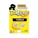 Günay Yayınları 8.Sınıf Bumerang 32’lik Haftalık TÜRKÇE Denemeleri