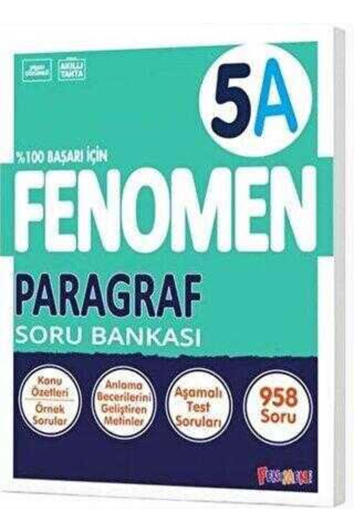 1_org_zoom Fenomen Yayınları 5. Sınıf Paragraf Fenomen A Soru Bankası - Görsel 1