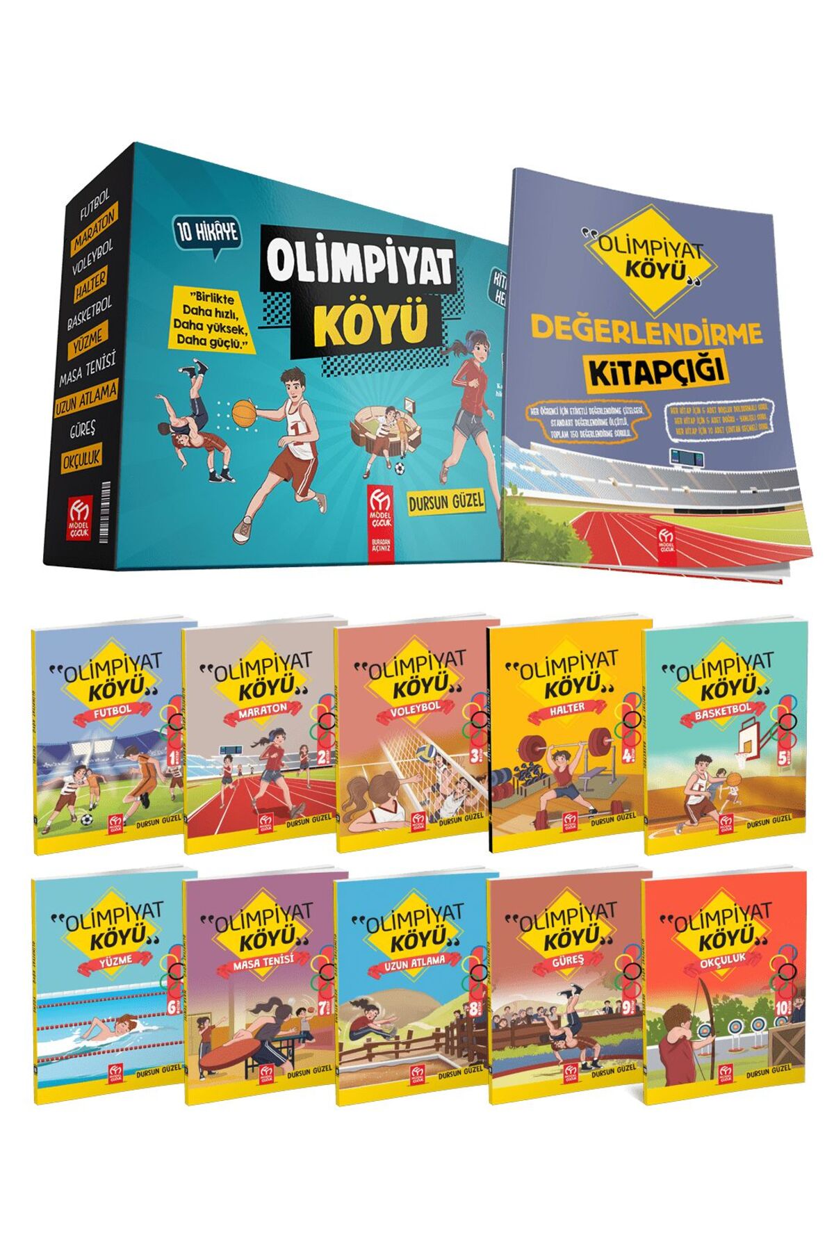 1_org_zoom Model Çocuk - 3.Sınıf ve 4.Sınıf Olimpiyat Köyü Hikaye Serisi - Görsel 1