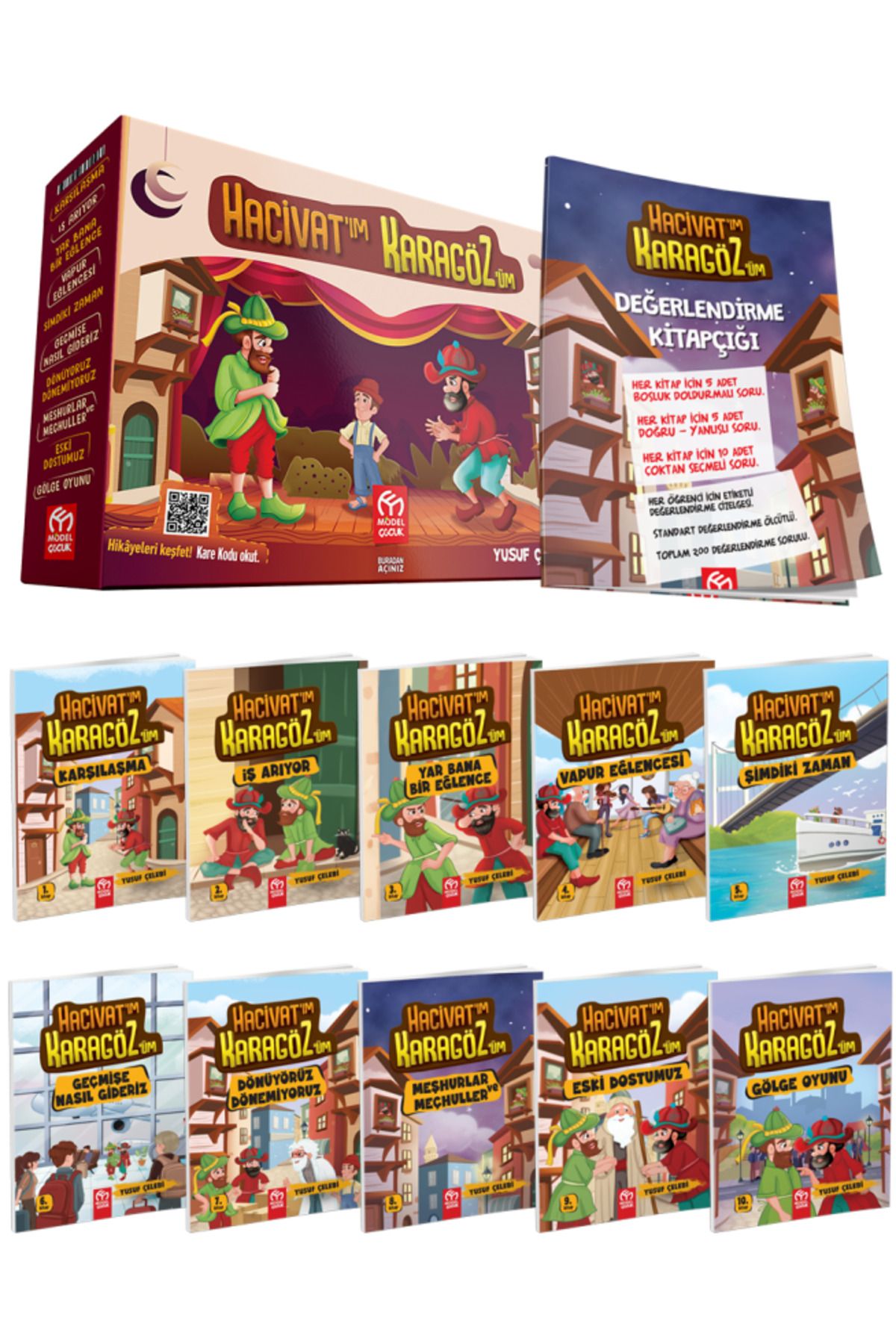 1_org_zoom Model Çocuk Hacivat’ım Karagöz’üm Hikaye Serisi - Görsel 1