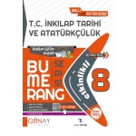 Günay Yayınları 8. Sınıf İnkılap Tarihi Ve Atatürkçülük Bumerang Konu Anlatımlı Soru Bankası Güncel