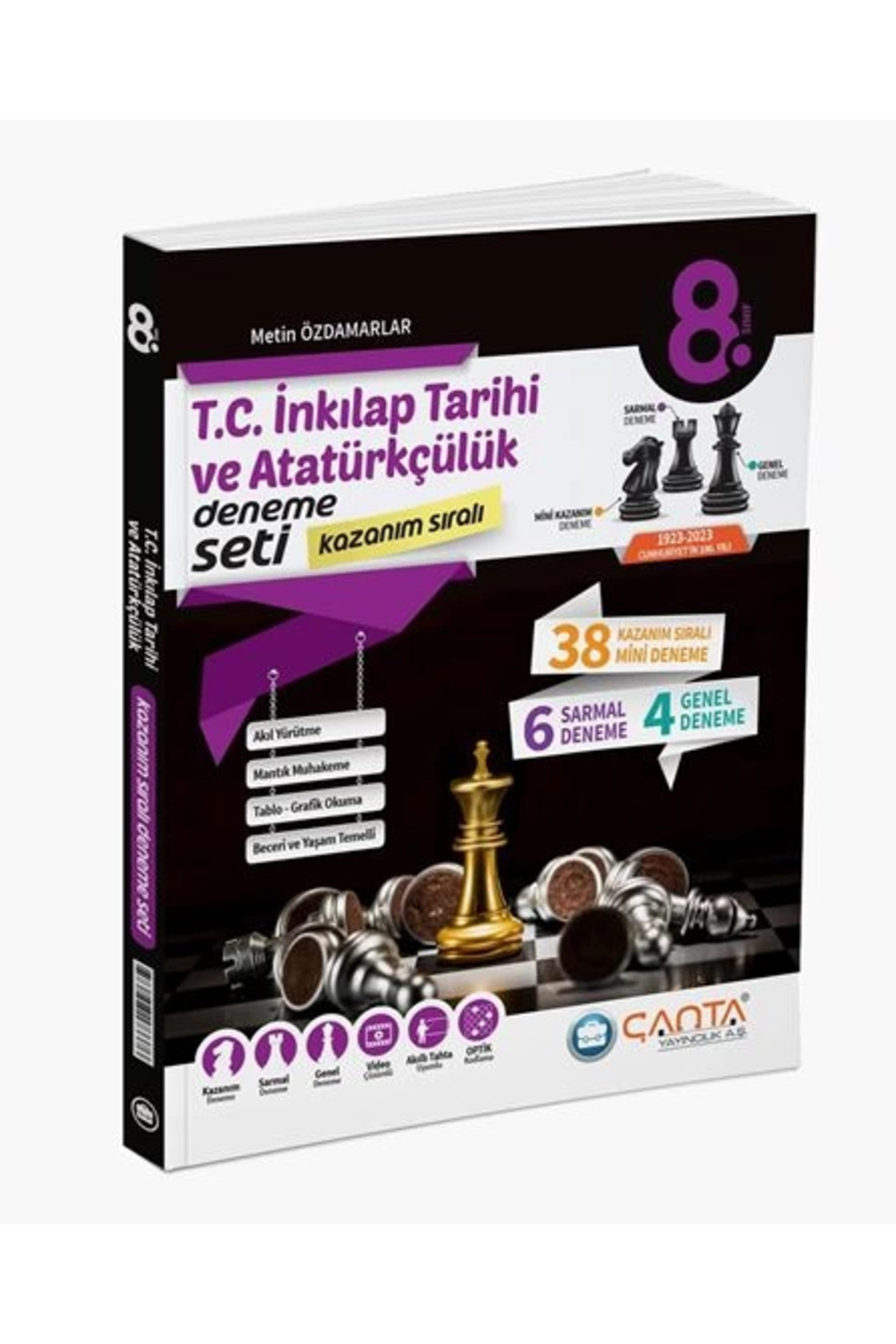 1_org_zoom Çanta 8. Sınıf T.C. İnkılap Tarihi ve Atatürkçülük Kazanım Sıralı Deneme Seti - Görsel 1