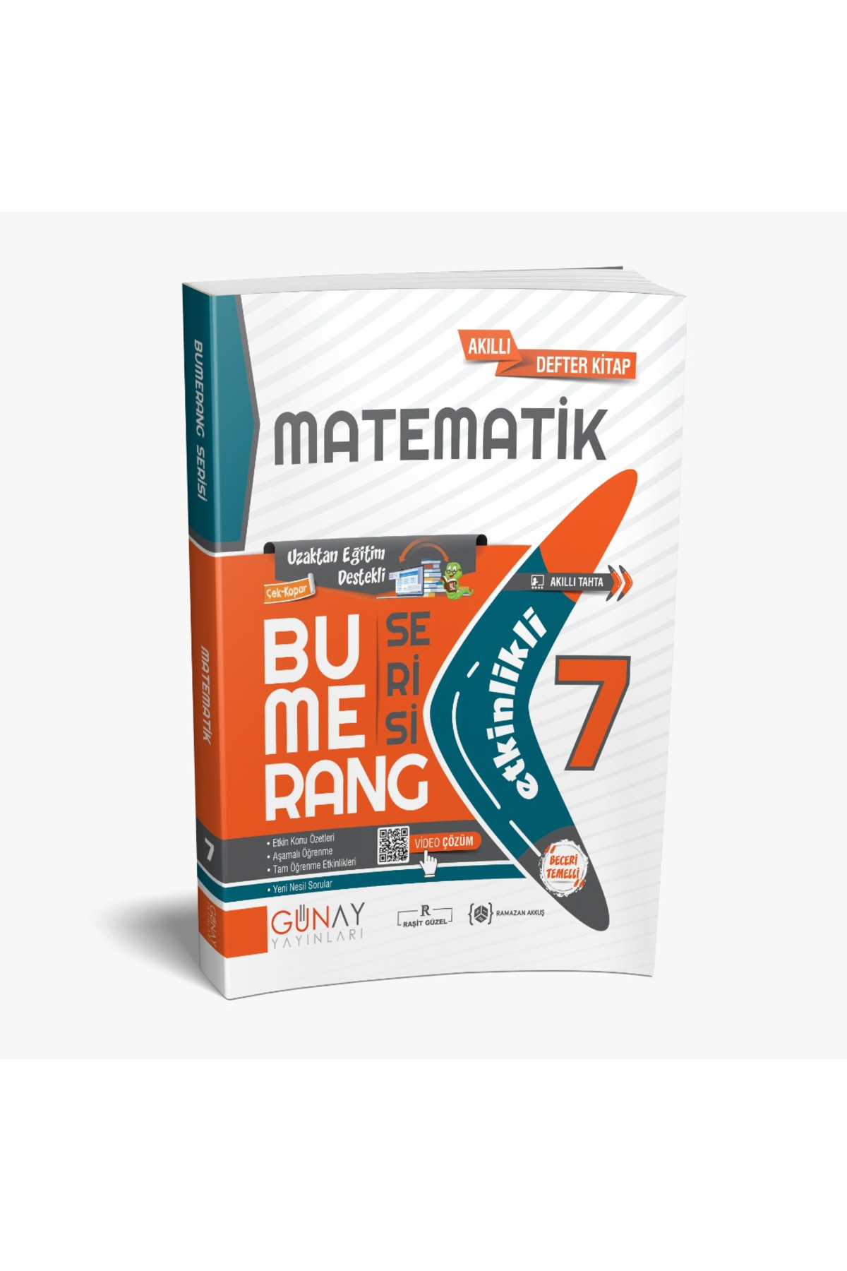 1_org_zoom Günay Yayınları 7. Sınıf Matematik Bumerang Konu Anlatımlı Soru Bankası Güncel - Görsel 1