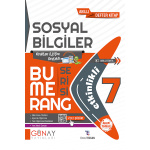 7. Sınıf Bumerang Serisi Etkinlikli Sosyal Bilgiler / Emre Tezcan / Günay Yayınları / 9786257150910