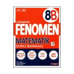 Fenomen Yayınları 8. Sınıf Lgs Matematik Soru Bankası B 2025-2026 Güncel Müfredat