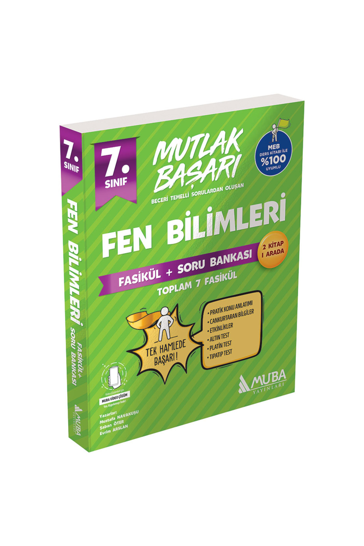 1_org_zoom Muba Yayınları Mutlak Başarı 7.Sınıf Fen Bilimleri Fasikül + Soru Bankası - Görsel 1