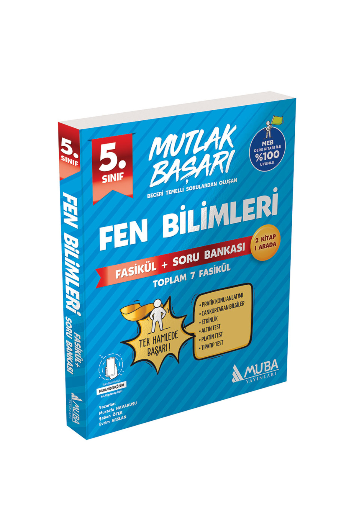 1_org_zoom Muba Yayınları Mutlak Başarı 5.sınıf Fen Bilimleri Fasikül+Soru Bankası - Görsel 1
