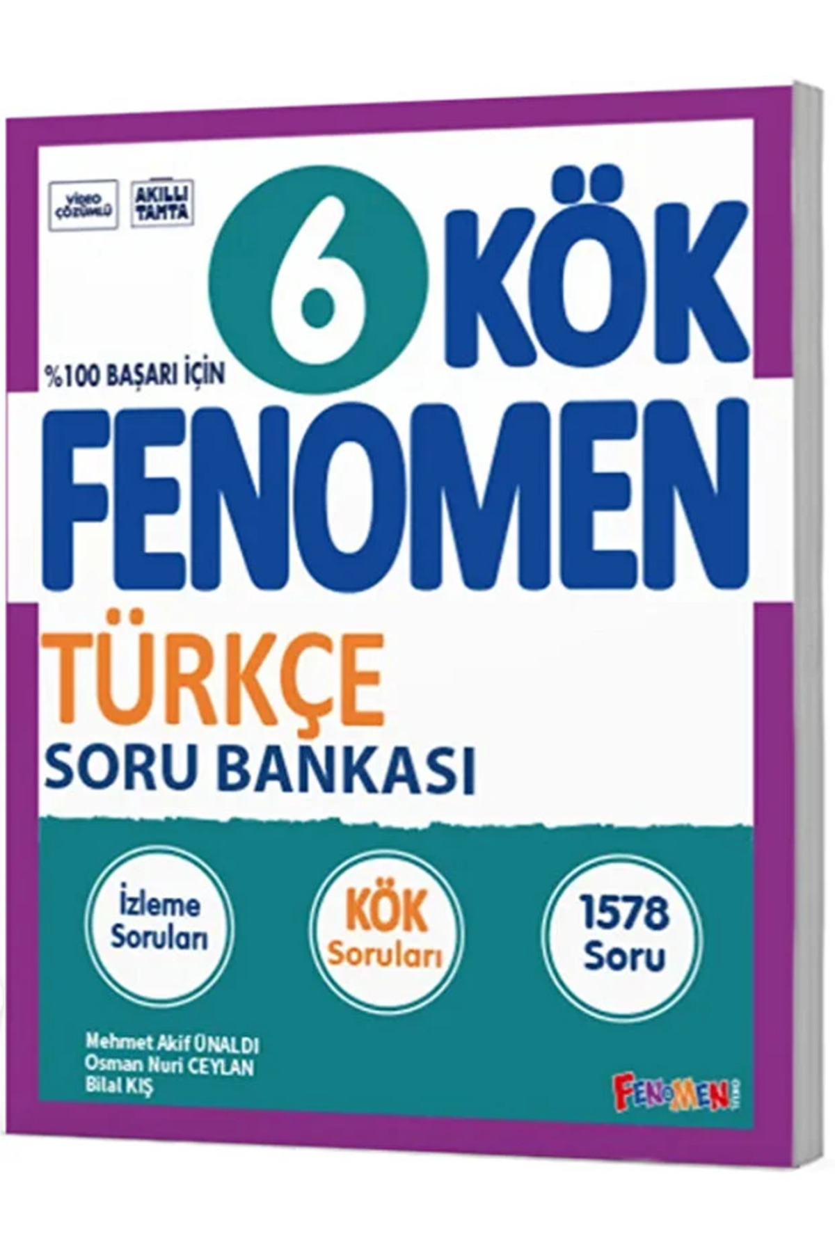 1_org_zoom Fenomen 6.Sınıf Fenomen KÖK Türkçe Soru Bankası İzleme Sorular KÖK Soruları - 1578 Soru Yeni - Görsel 1