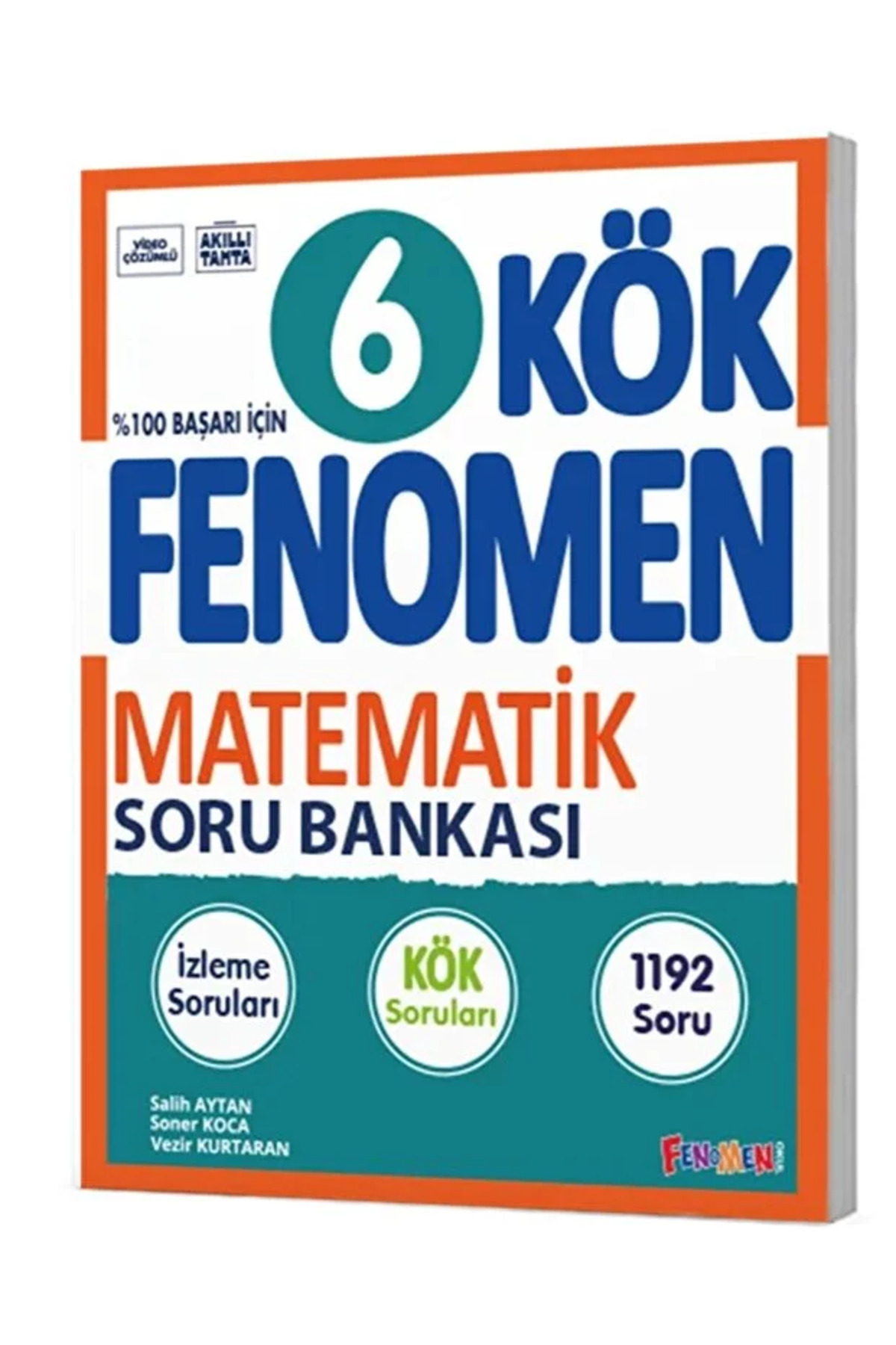 1_org_zoom Fenomen 6. Sınıf Matematik Kök Soru Bankası Yeni Nesil Sorular 2025-2026 YENİ - Görsel 1