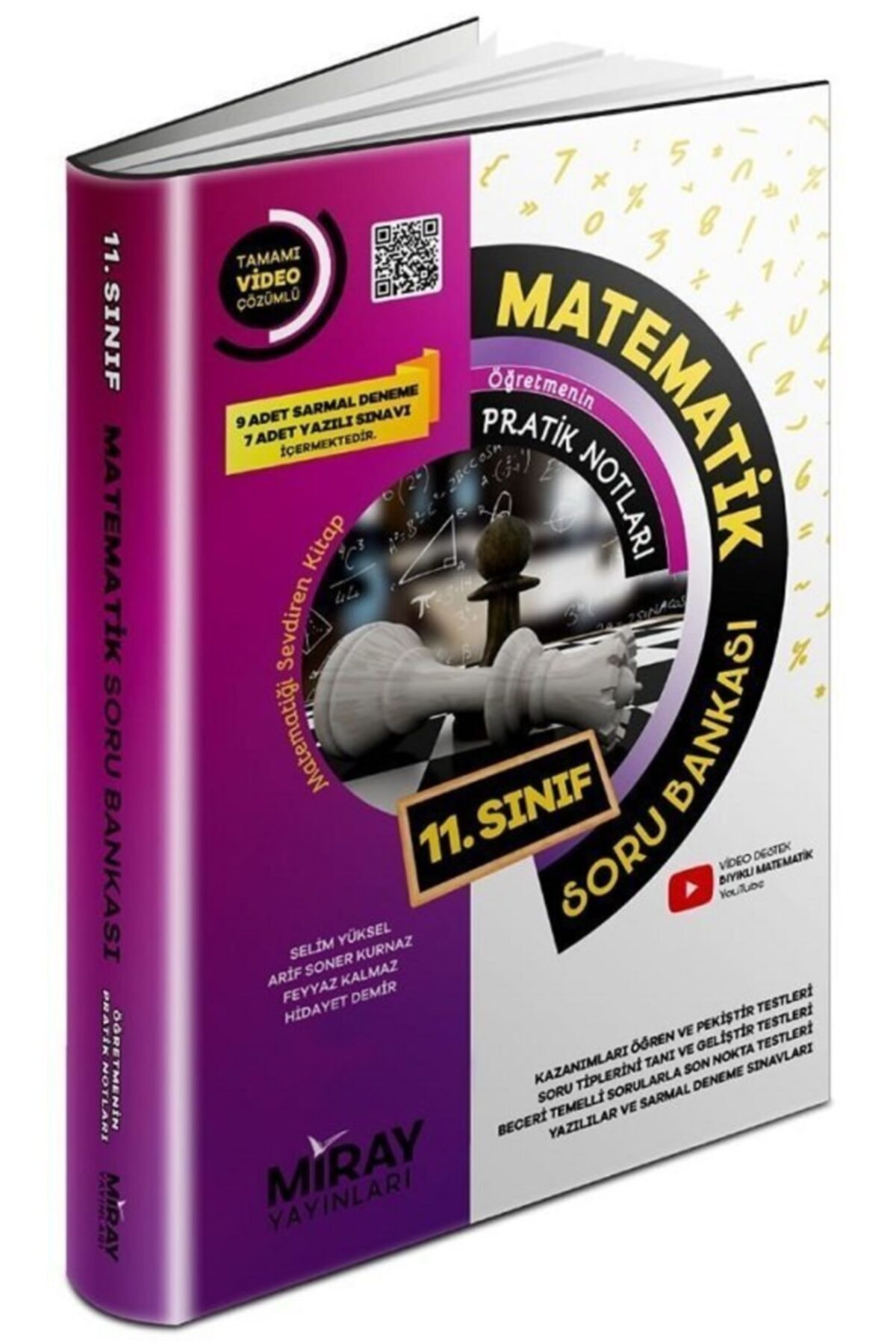 1_org_zoom Miray Yayınları 11.sınıf Matematik Soru Bankası Selim Yüksel - Görsel 1
