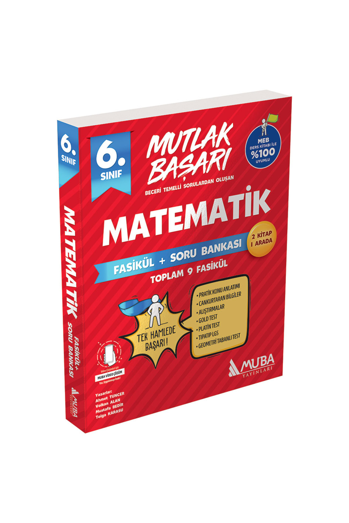 1_org_zoom Muba Yayınları Mutlak Başarı 6. Sınıf Matematik Fasikül + Soru Bankası Güncel - Görsel 1