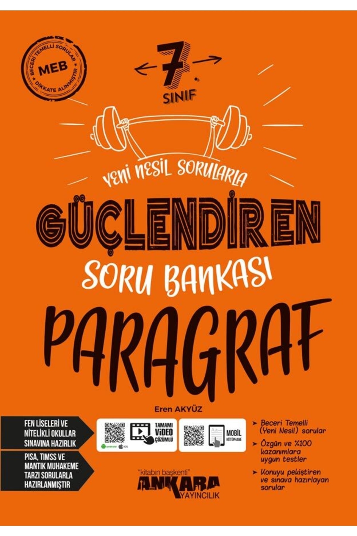 1_org_zoom 7. Sınıf Paragraf Güçlendiren Soru Bankası Güncel Baskı 2025 - Görsel 1