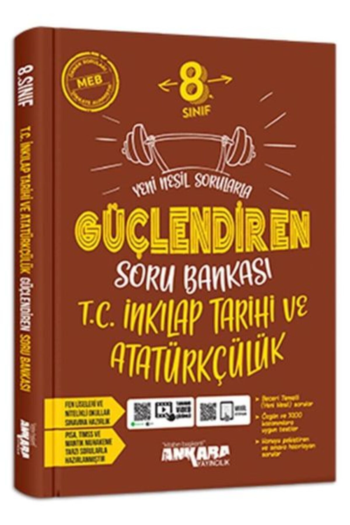 1_org_zoom 8. Sınıf Inkılap Tarihi Ve Atatürkçülük Güçlendiren Soru Bankası - Görsel 1