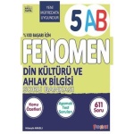 Fenomen Yayınları 5.Sınıf ab din kültürü ve ahlak bilgisi soru bankası Yeni