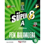 Nitelik Yayınları Süper 8.Sınıf Fen Bilimleri A Yeni Nesile Geçiş Kitabı