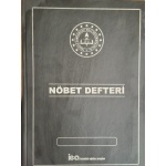 Gendaş Nöbet Defteri Sert Kapak Cilt Bezi