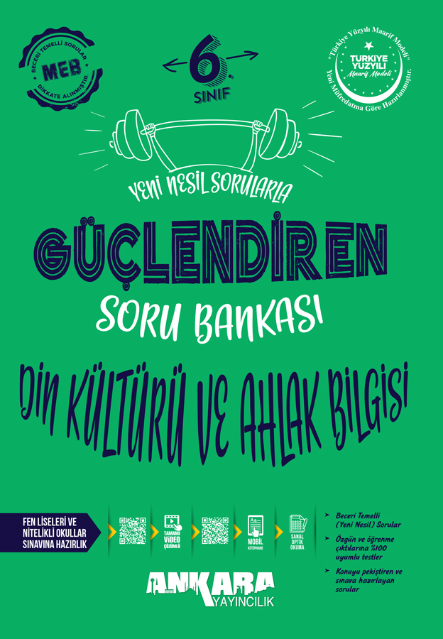 6-Sinif-Din-Kulturu-ve-Ahlak-Bilgisi-Guclendiren-Soru-Bankasi_1 Ankara Yayıncılık 6. Sınıf Din Kültürü ve Ahlak Bilgisi Güçlendiren Soru Bankası Güncel - Görsel 1