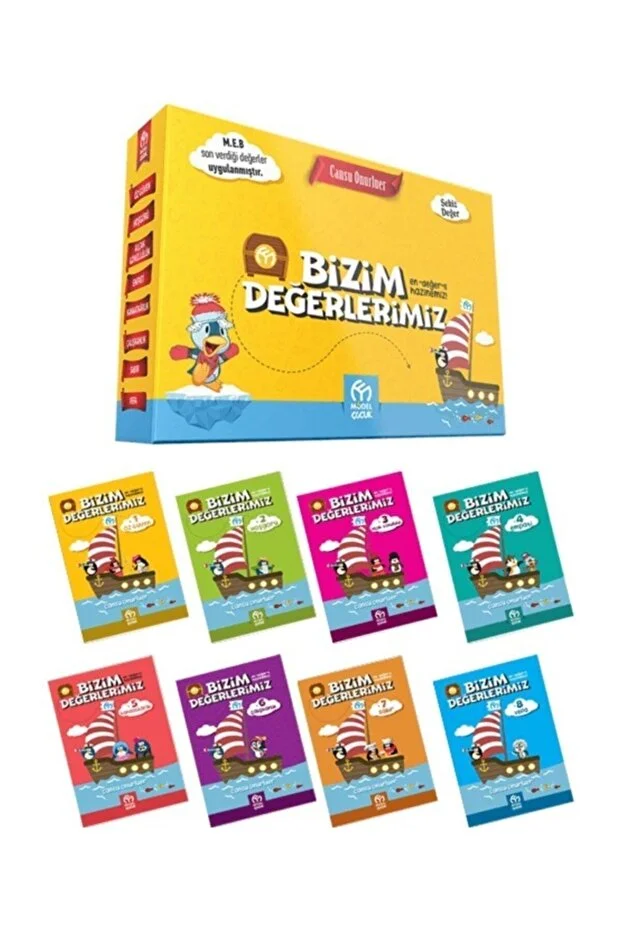 bizim-degerlerimiz-model-yayinlari Model Eğitim Yayınları Çocuk Bizim Değerlerimiz Hikaye Seti 3.ve 4. Sınıf Seviyesi - Görsel 1