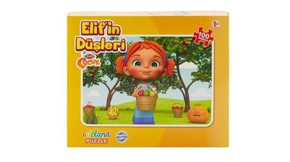 diger-adl12681-elifin-dusleri-100-parca–75ee-2026 Elifin Düşleri 100 Parça Puzzle | Eğitici Çocuk Yapbozu - Görsel 1