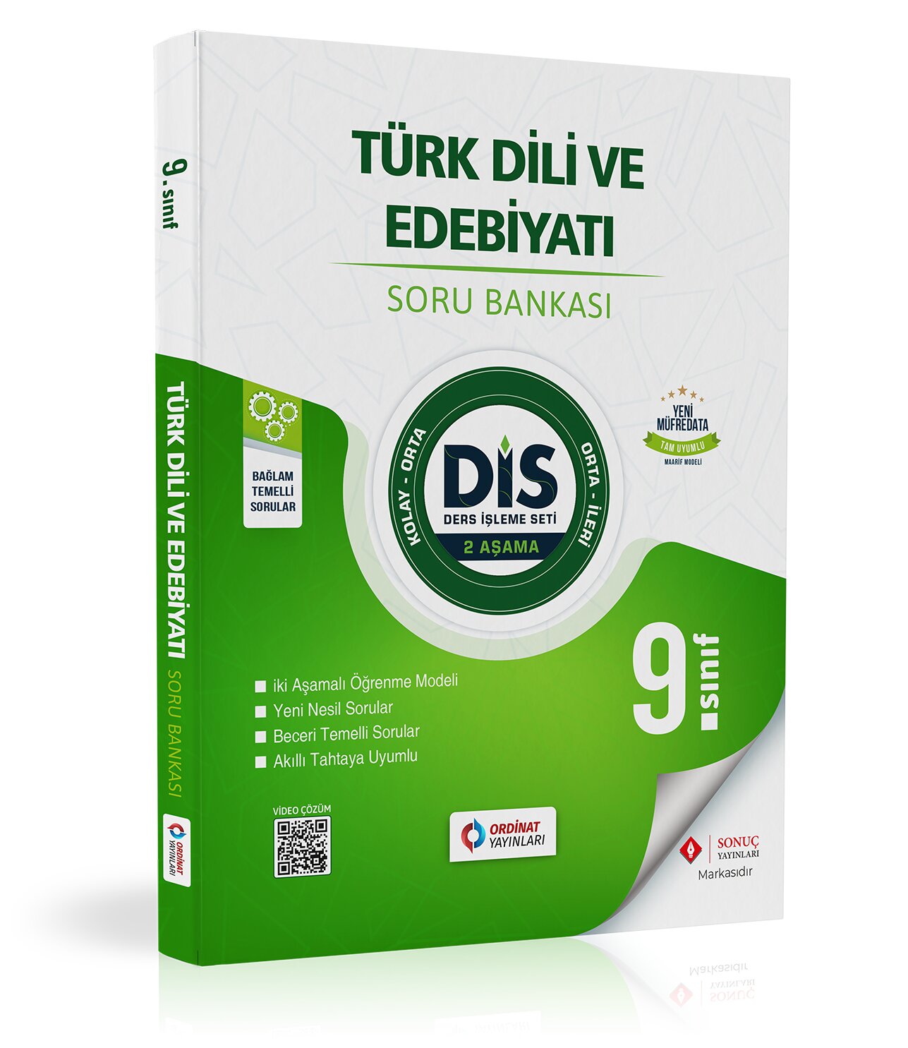 6a86a80a3acba_1787209738-2026 Ordinat Yayınları 9. Sınıf Türk Dili ve Edebiyatı DİS Serisi Soru Bankası - Görsel 1